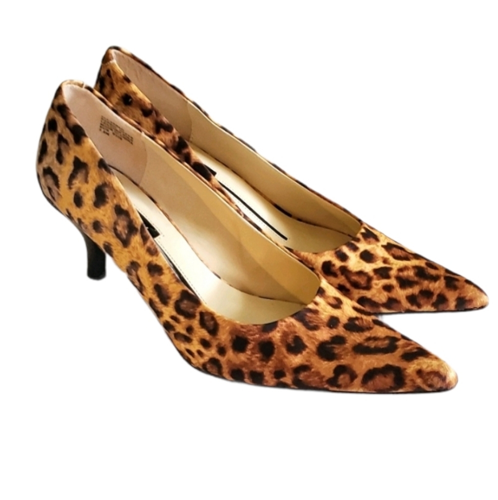 Sam and Libby leopard heels.